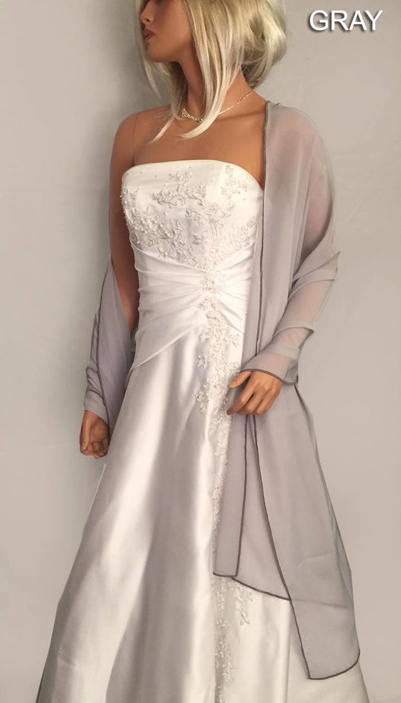 chiffon bridal