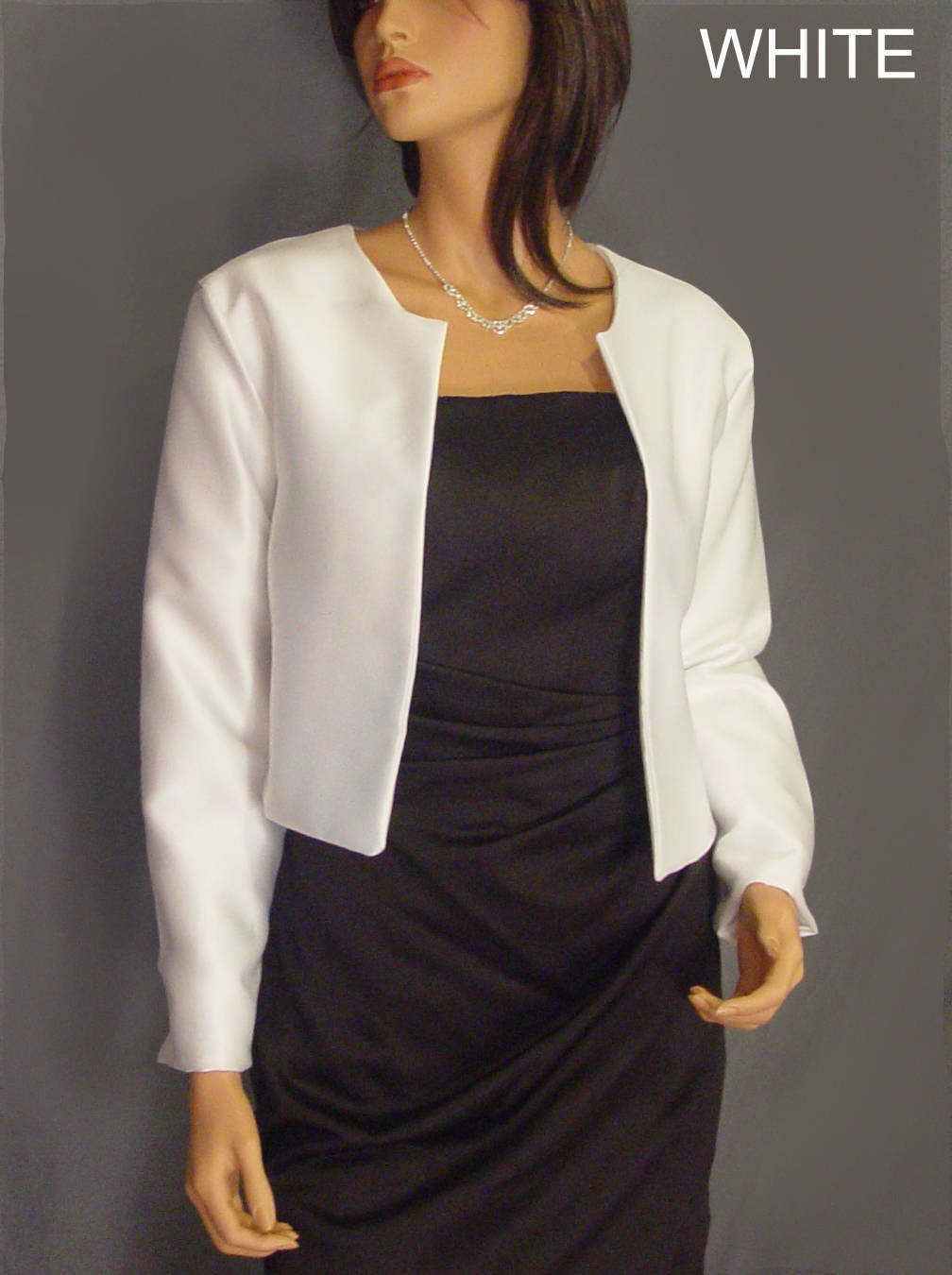 satin jacket for wedding