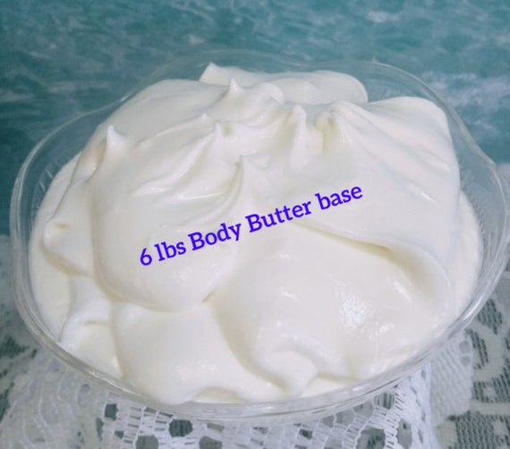 6 Lbs Body Butter Base For Wholesale Bulk Unscented Etsy