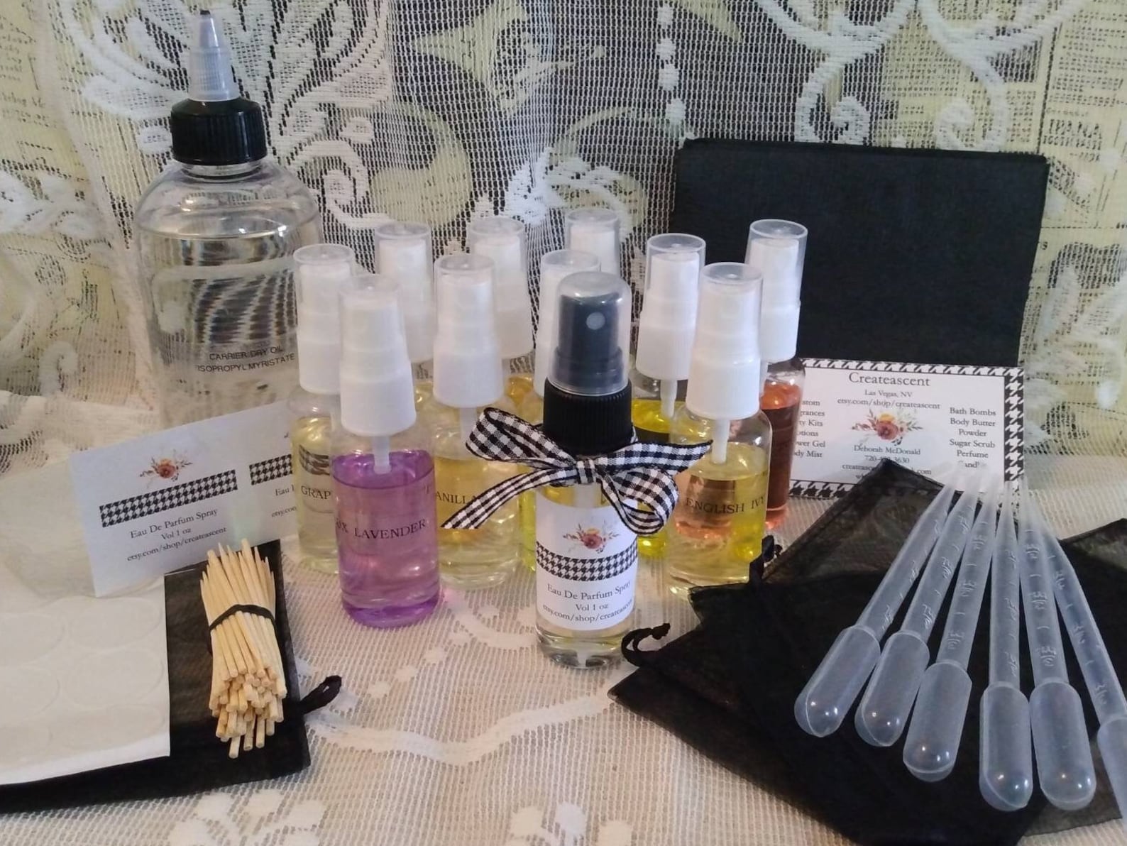 DIY Perfume Party Kit for Bridal Shower Birthday Sweet Etsy