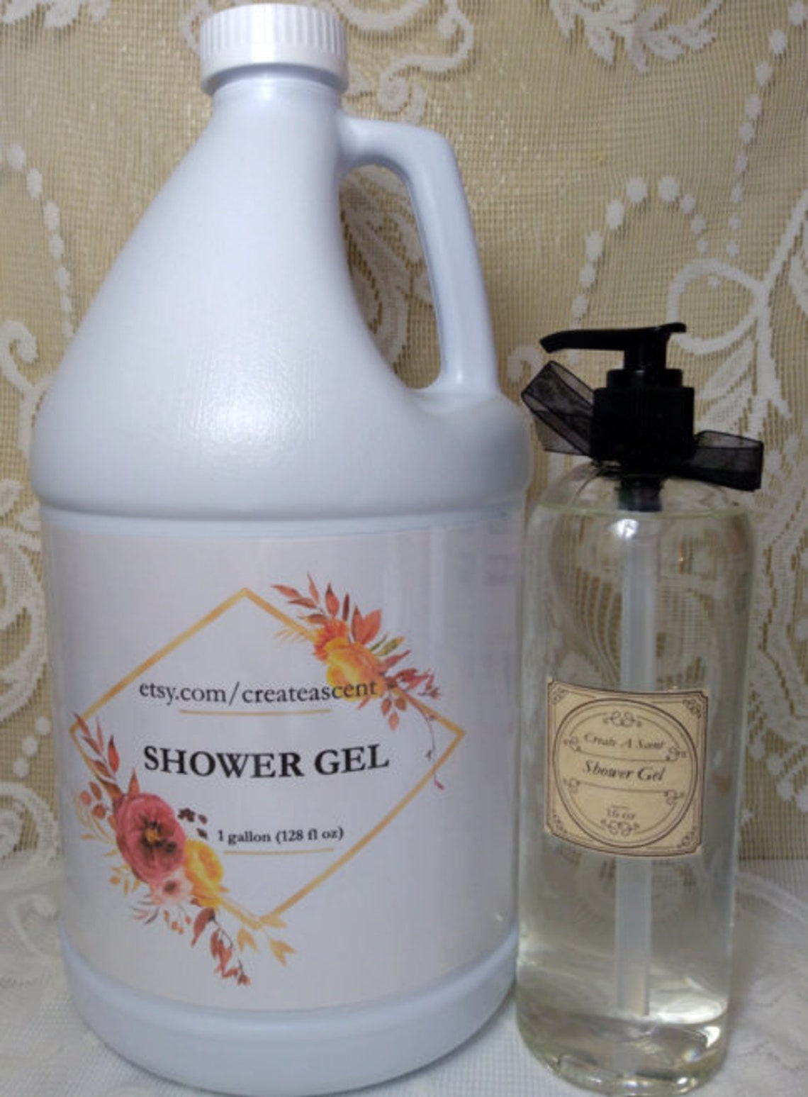 1 Gallon pre scented shower gel bulk wholesale fill your Etsy