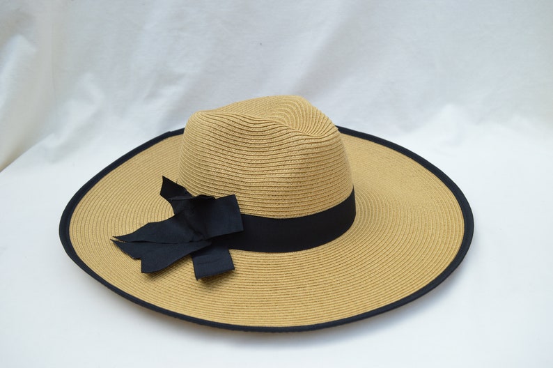 Large 5 Inch Brim Tan Sun Hat/ Extra Large Head Sizes Etsy
