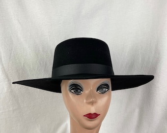 Wide Brim Bolero Hat - Etsy