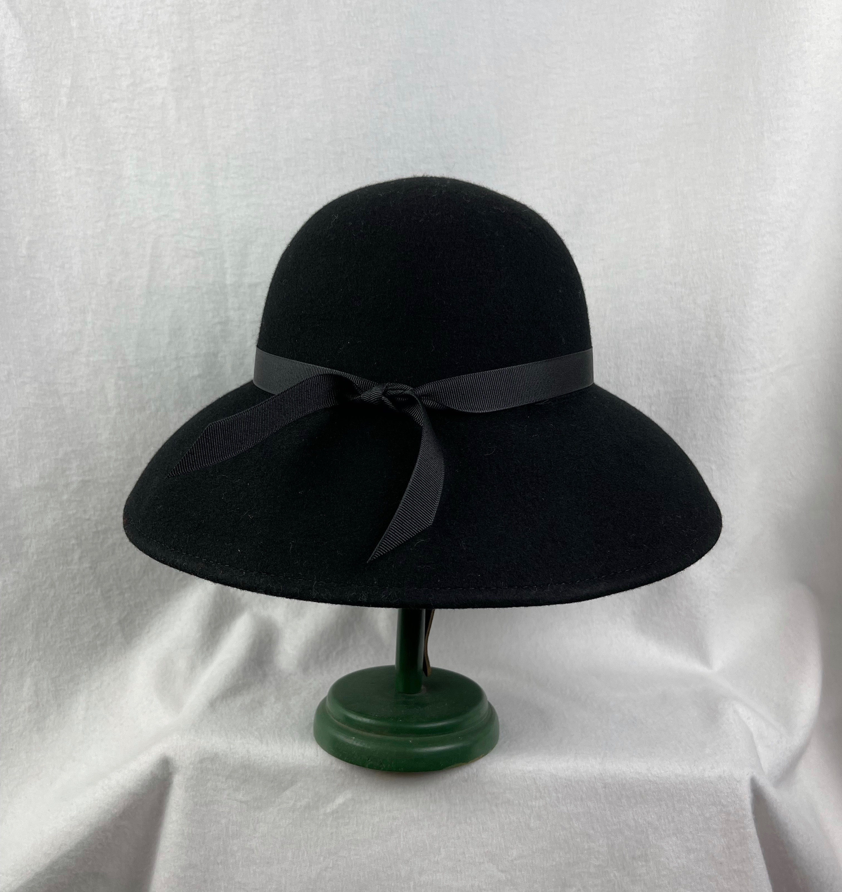 Black Wool Felt 4 