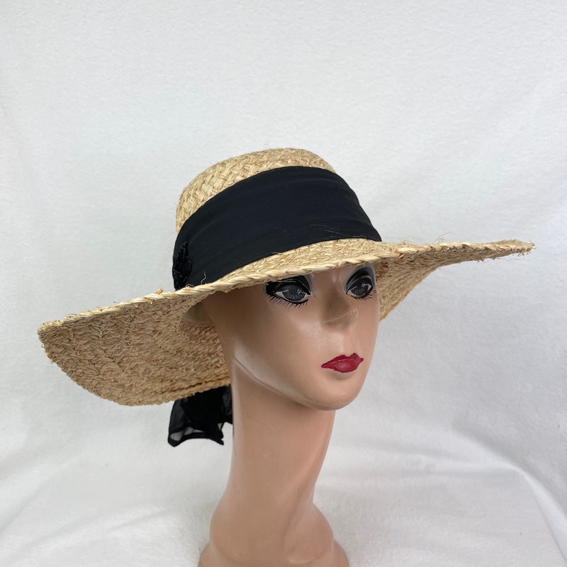 Nathalia Braided Raffia Sun Hat