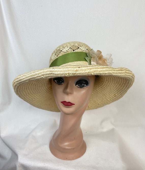 4.5 Inch Lg Brim Natural Jute and Sisal Straw Sun Hat With | Etsy