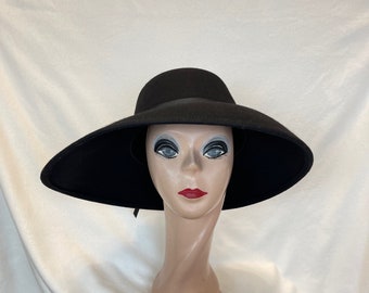 Round Brim Hat - Etsy