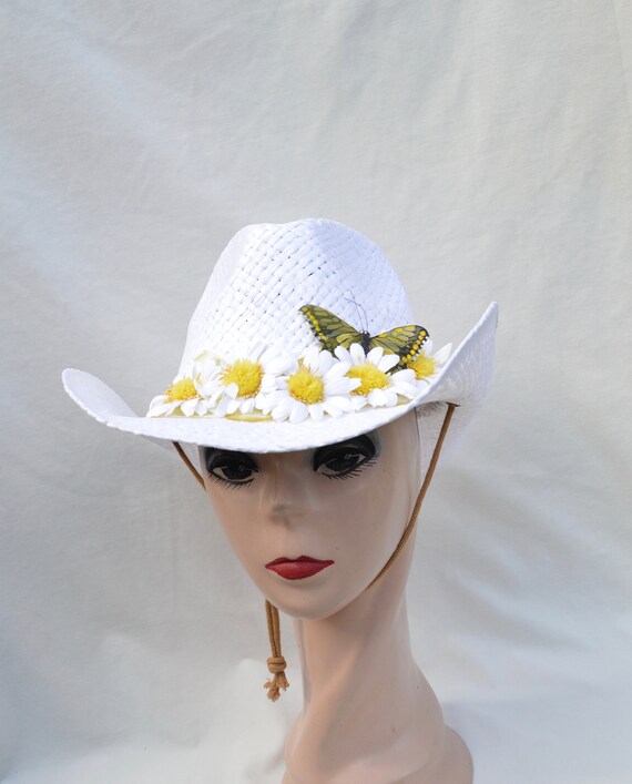 cowgirl hat white