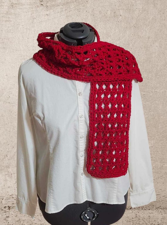 Sciarpe fatte a mano all'uncinetto Italia