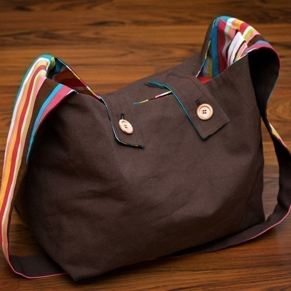 Button Tote Pattern (sewing)