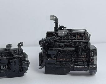 QSL/QSC or SSA6D114E-3 Cummins/Komatsu collection engine in 1:50/87 scale