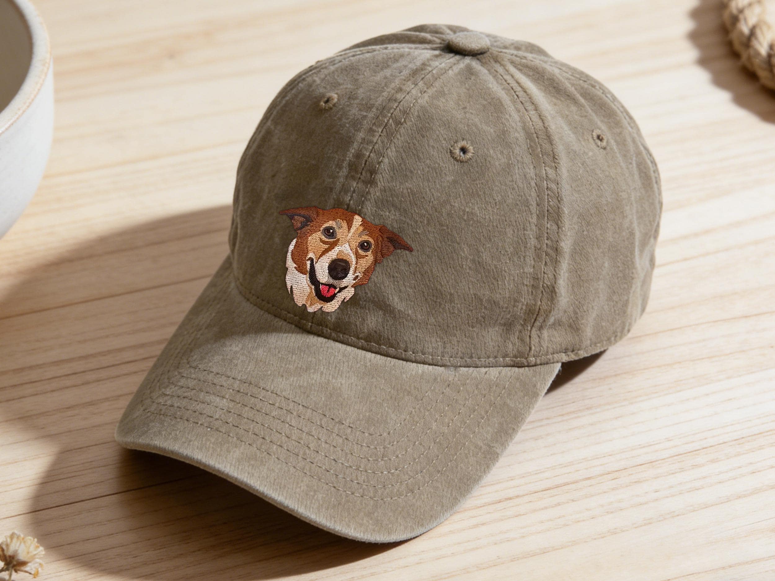 Personalized Embroidered Pet Hat,Custom Dog and Cat Baseball Cap,Gift for Dog Mom