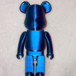 Bearbrick. Fluid bear. Bearbrick party favors. Bearbrick figurine. Decorative figure. 8 inches