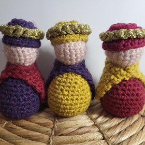 Crocheted Three Wise Men