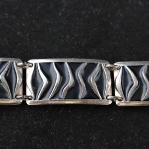 Vintage David Andersen Sterling Silver 925s and Black Enamel