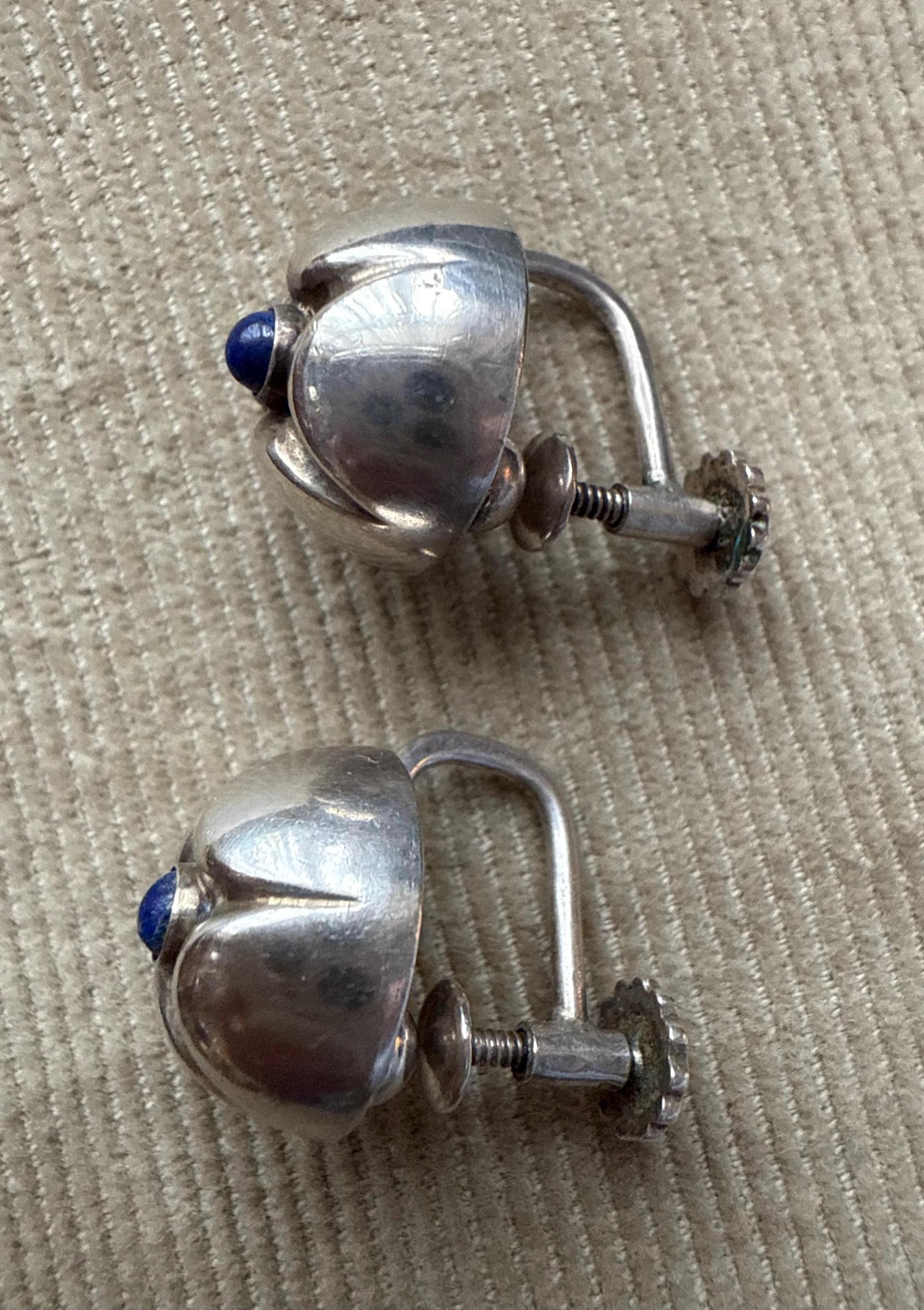 Rare Vintage Georg Jensen (mark 1933-1944) #83 Sterling Silver 
