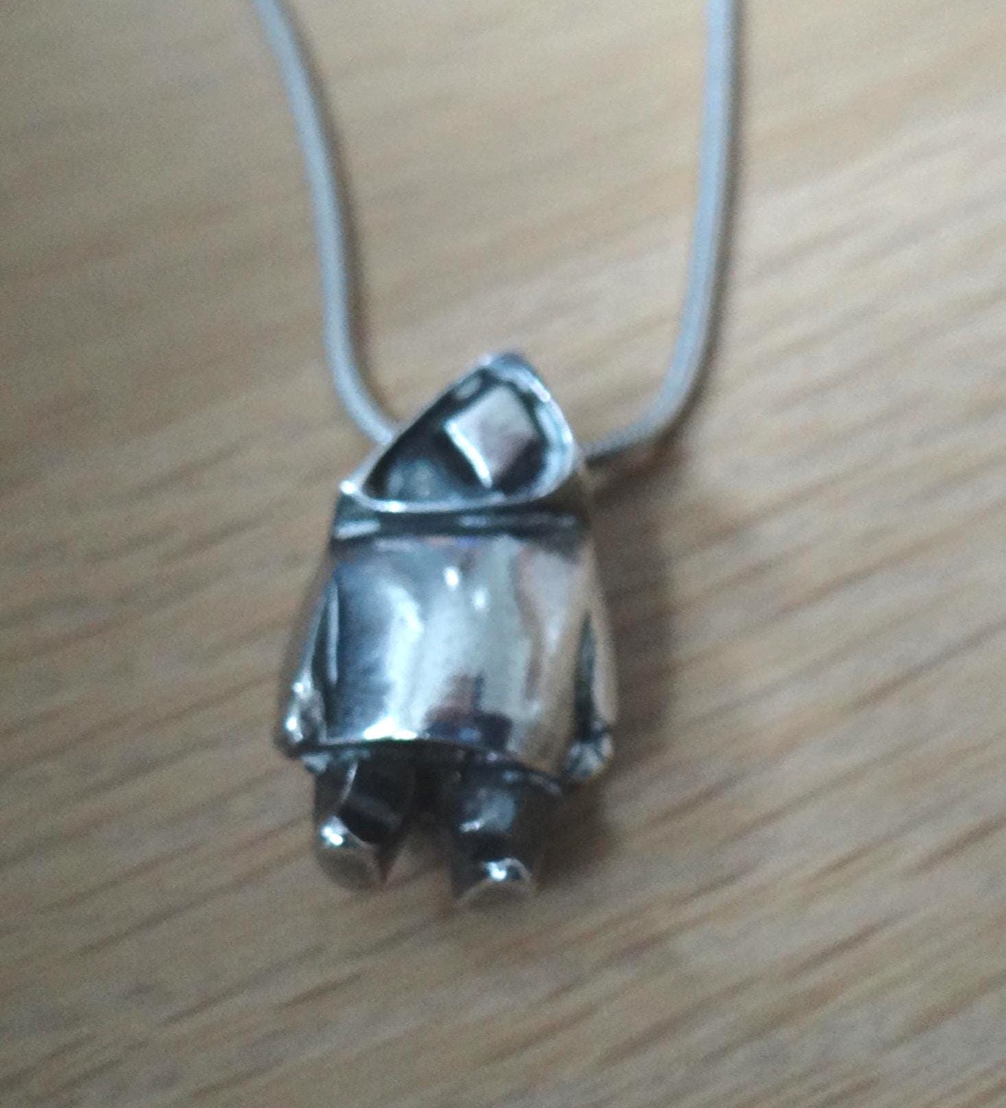 Vintage Jens Tage Hansen Sterling Silver 925S “thule Man” a Silver