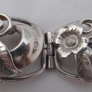 vintage 1952 G. KAPLAN sterling silver 925S BRACELET SWEDEN