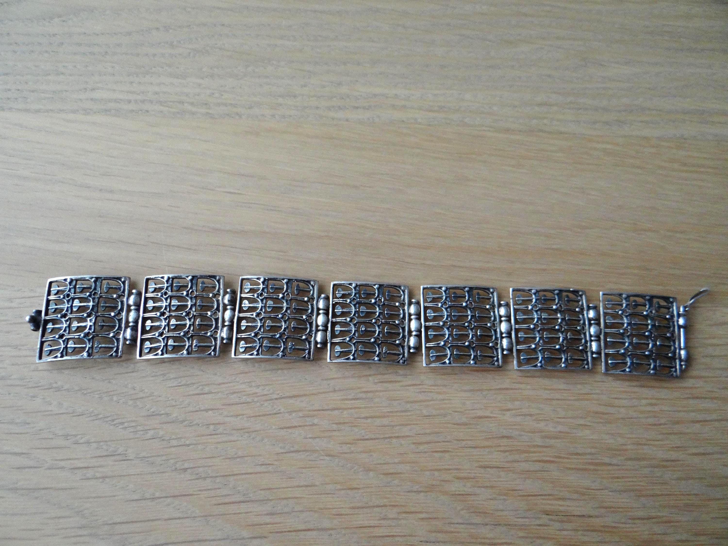 Vintage Jorma Laine Kultateollisuus Ky Modernist Finland Bracelet
