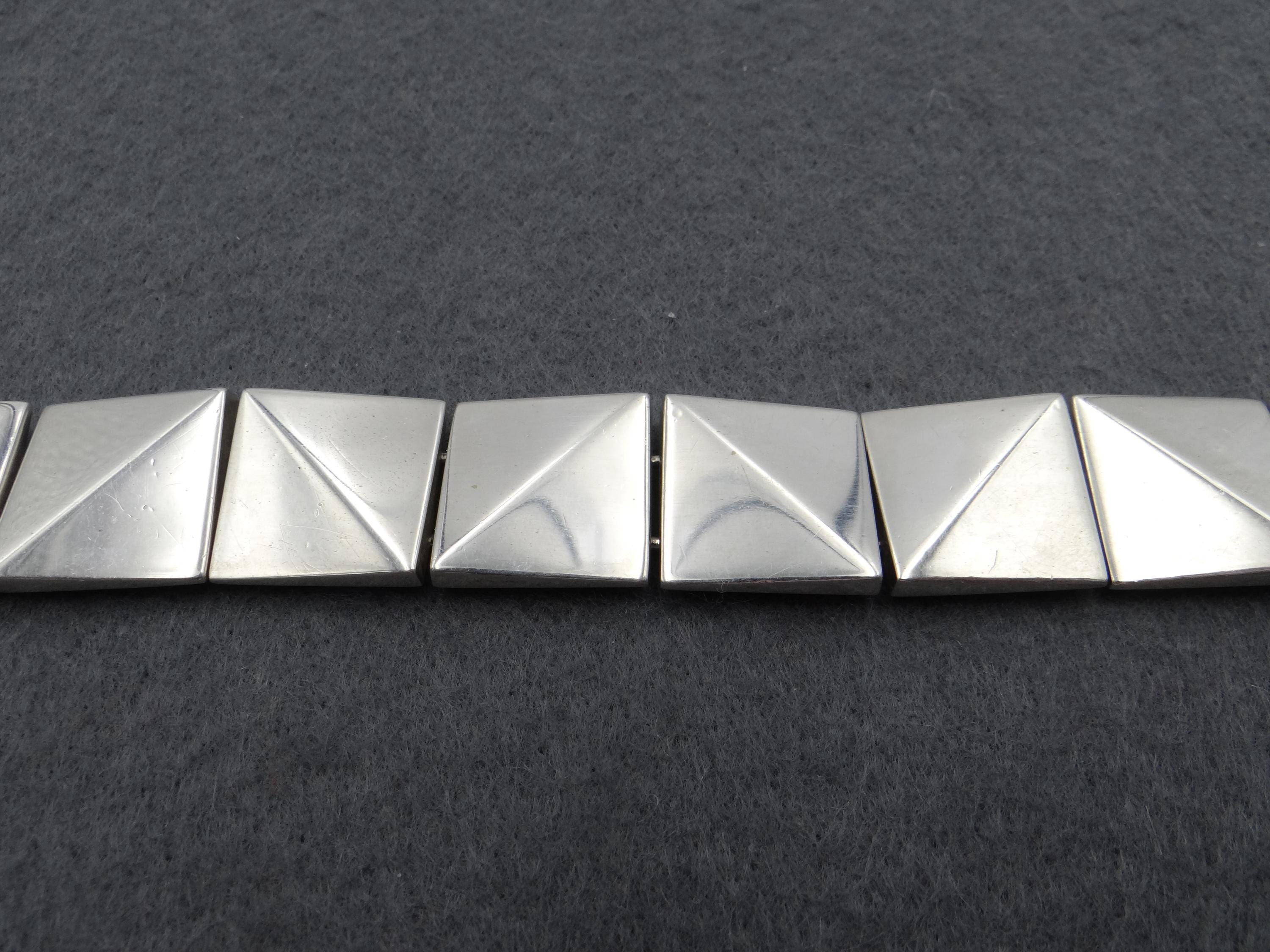 Very Rare Heavy (78 Grams) Hans Hansen Sterling Silver 925s