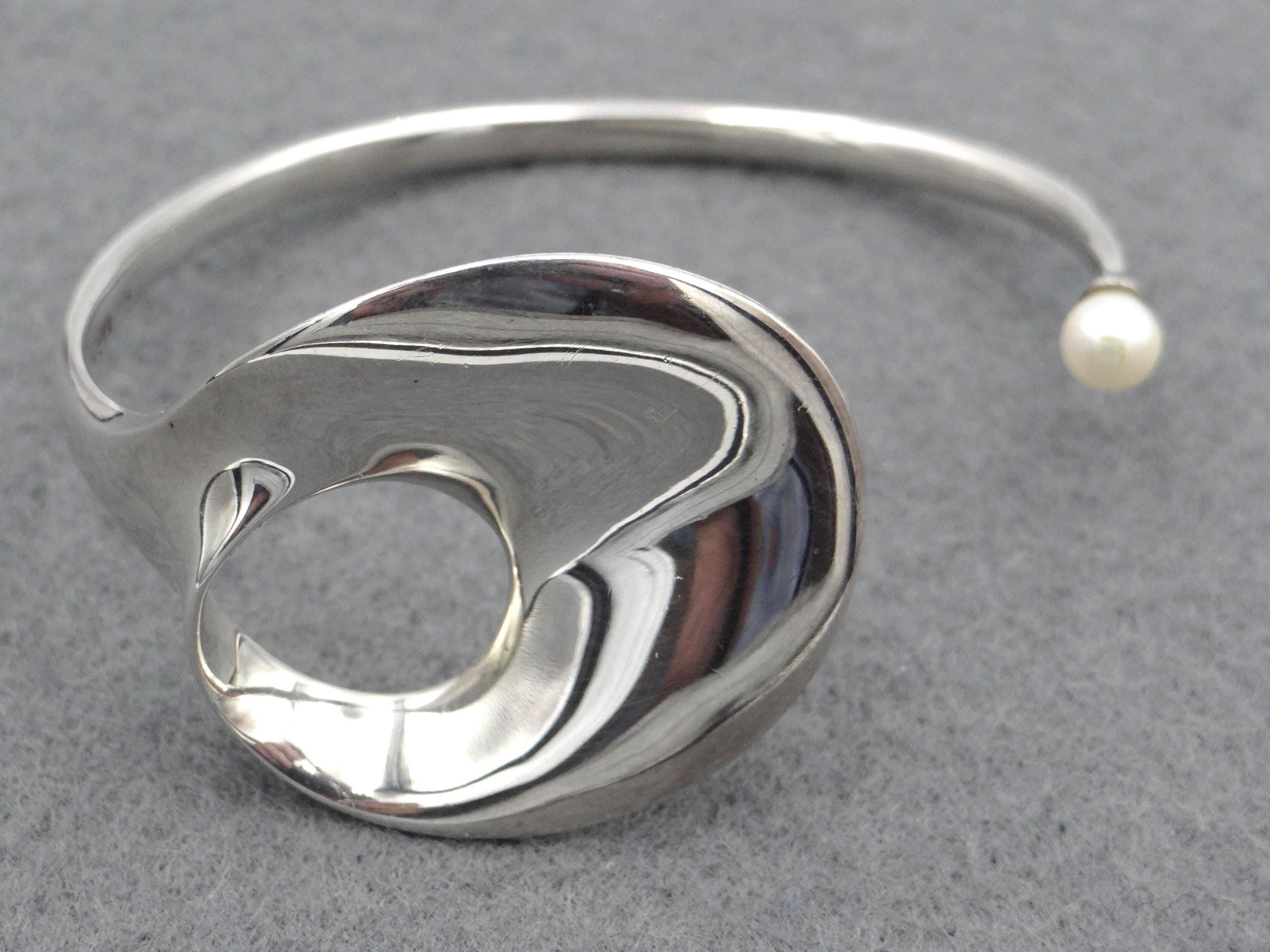   シルバーバングル Vivianna Torun Vintage Vivianne Torun for Georg Jensen #256 Sterling Silver 925S