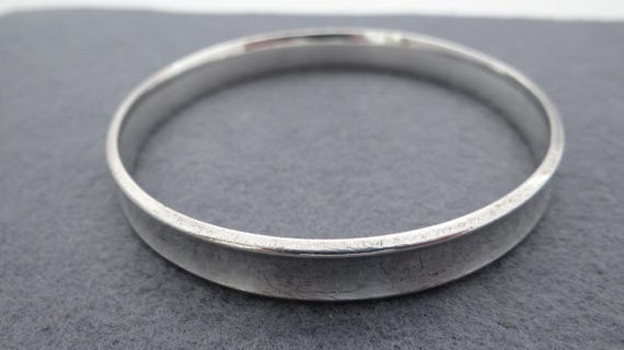 Rare Vintage HANS HANSEN #240 Sterling Silver 925s Bangle Bracelet