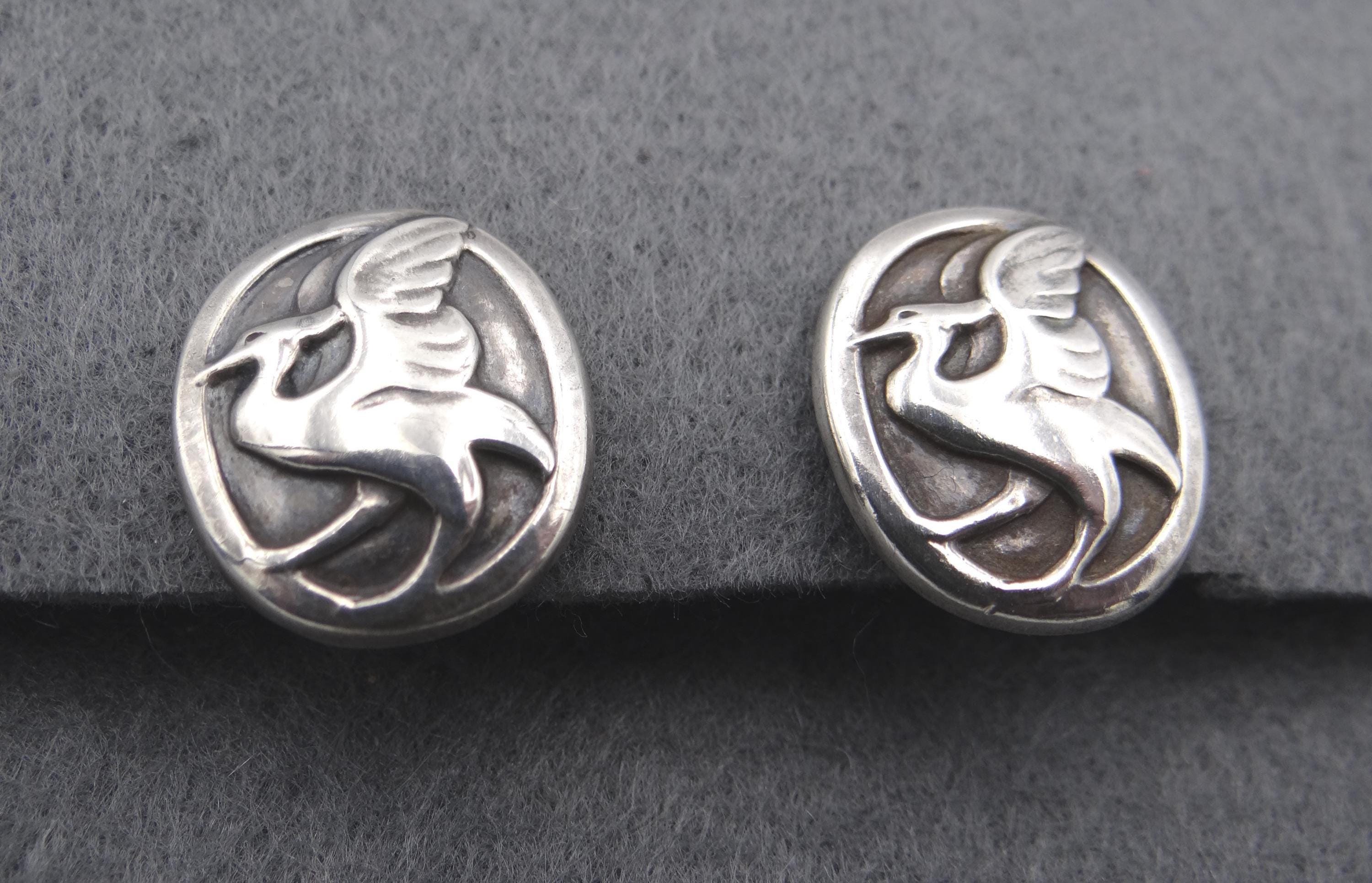Vintage Rare Georg Jensen (1910 – 1925 Mark) #65 Sterling Silver