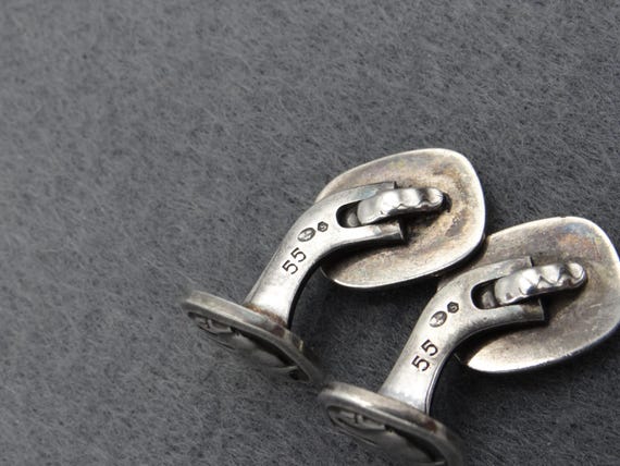 ジョージジェンセンヴィンテージ 雄牛シルバー925 カフスボタン