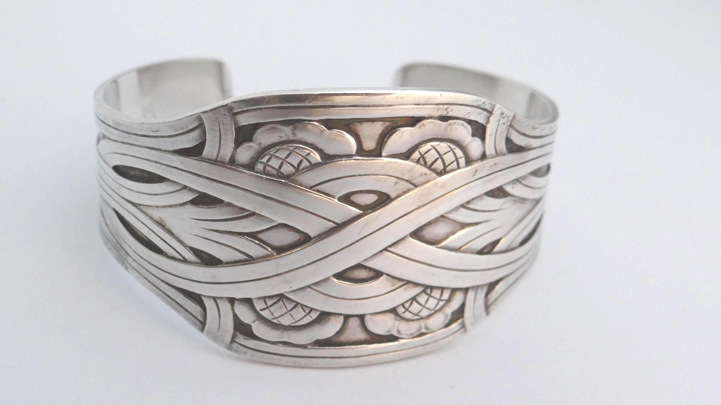 Vintage GEORG JENSEN #55 Sterling Silver 925S Bracelet or Bangle