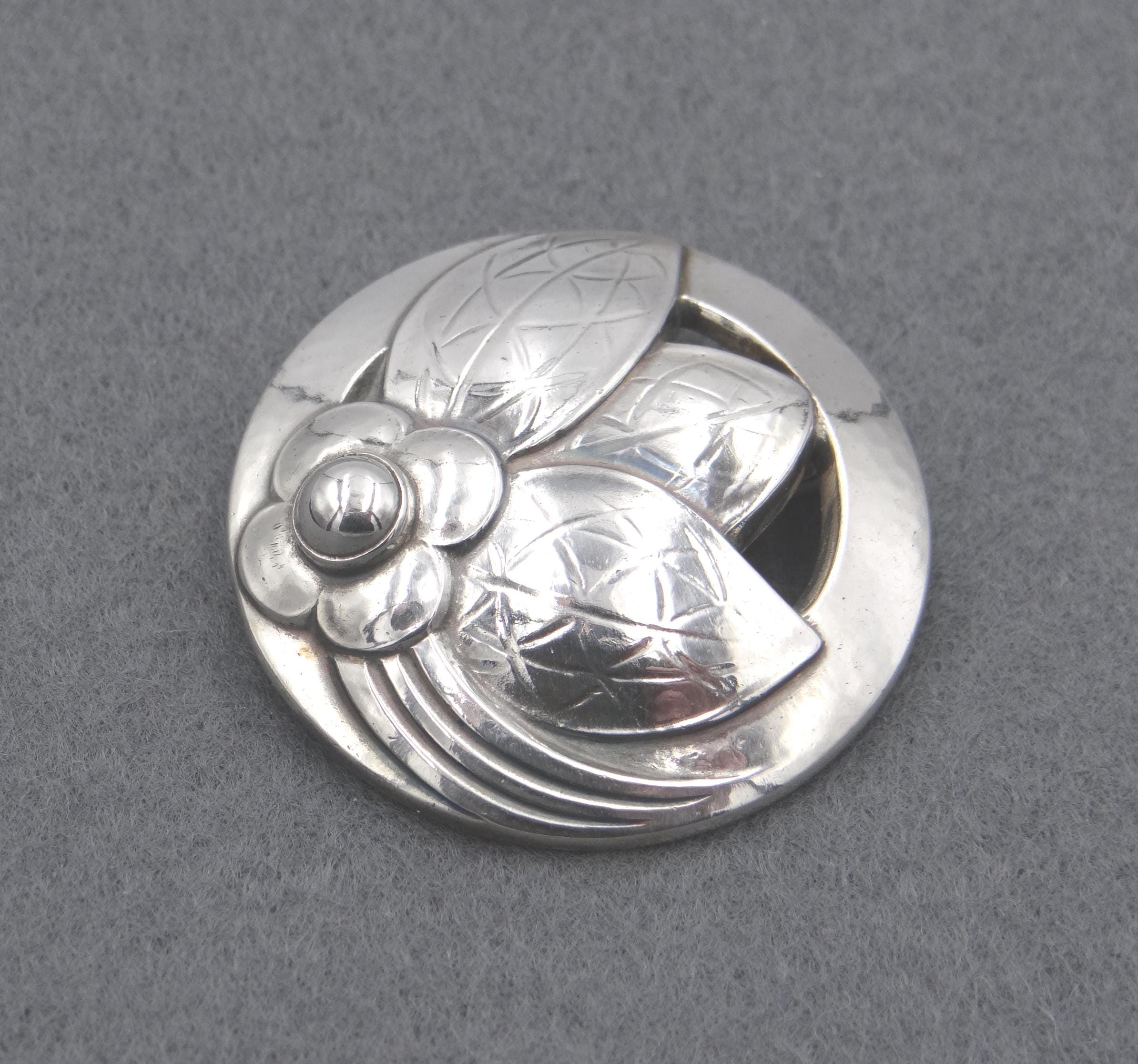 Vintage Georg Jensen (1933-1944 Mark) #127 Sterling Silver 925s