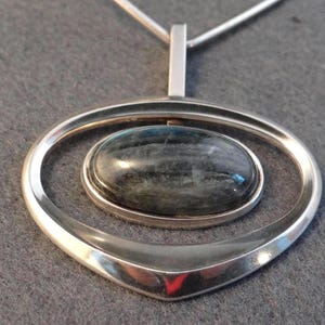 Vintage DAVID ANDERSEN by Marianne Berg Sterling Silver 925 En