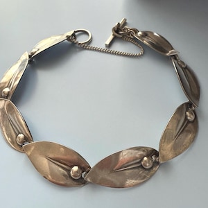 Vintage N.E. FROM sterling silver 925S bracelet Denmark