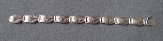 Rare Arno Malinowski for Georg Jensen (mark 1933-1944) #77 sterling silver 925s bracelet Denmark View 2