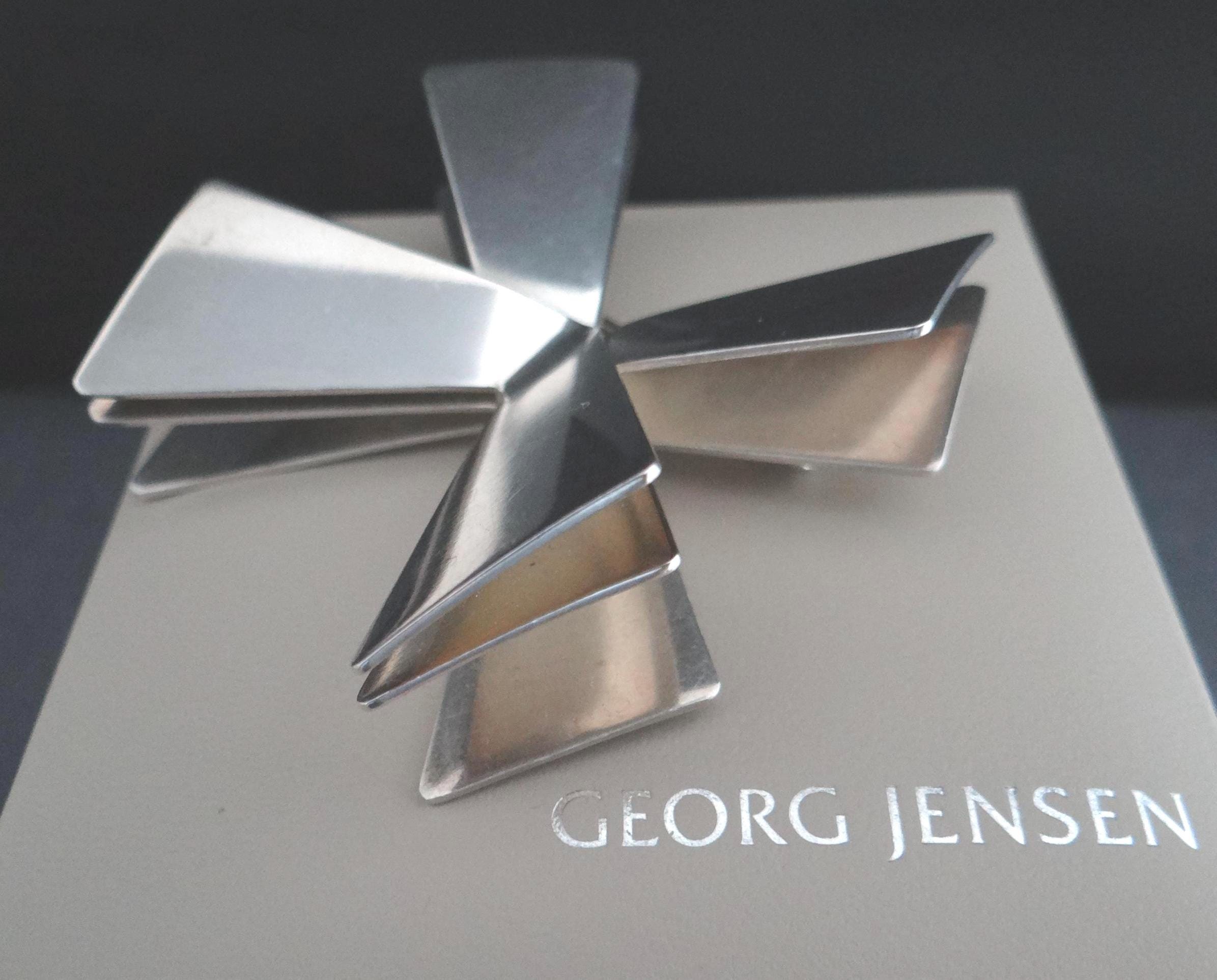 GEORG JENSEN #335 by Nanna Ditzel Sterling Silver 925s Brooch