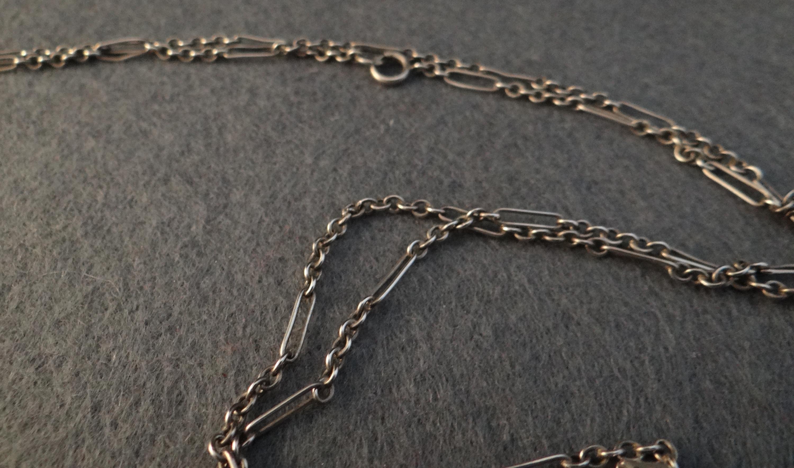 Collier David Andersen Vintage - Argent Sterling Et émail - Style Scandinave Rare