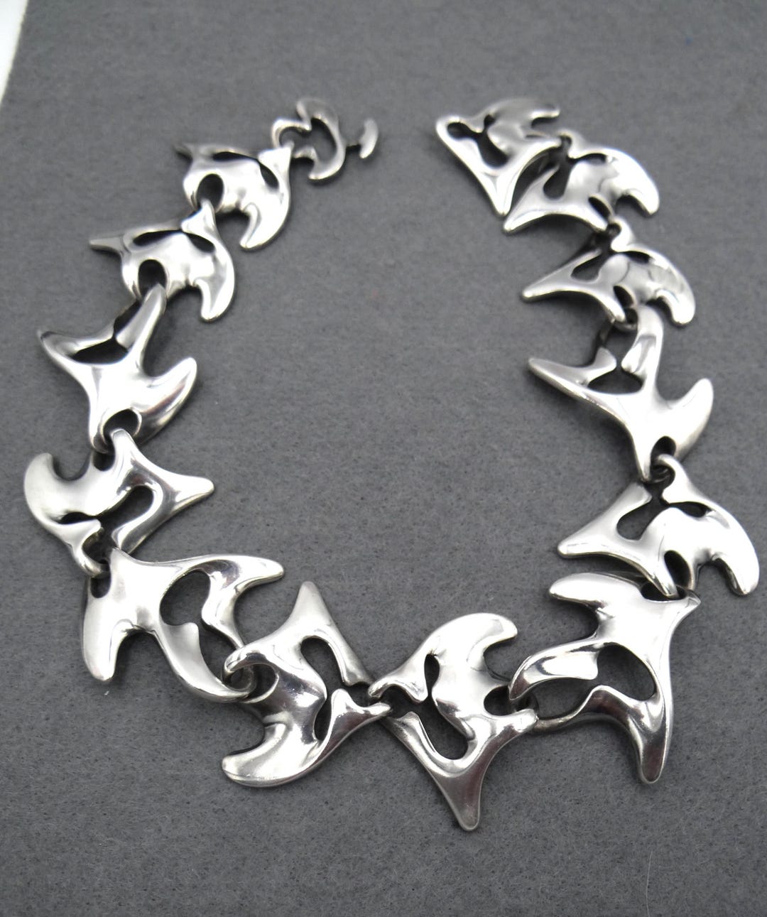 Georg Jensen #89 by Henning Koppel Sterling Silver 925 Amoeba