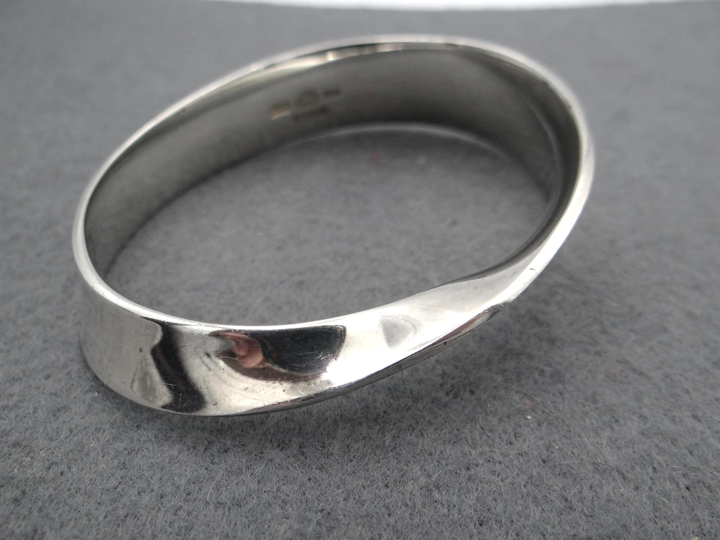 GEORG JENSEN 206 バングル メビウス トールン シルバー 925