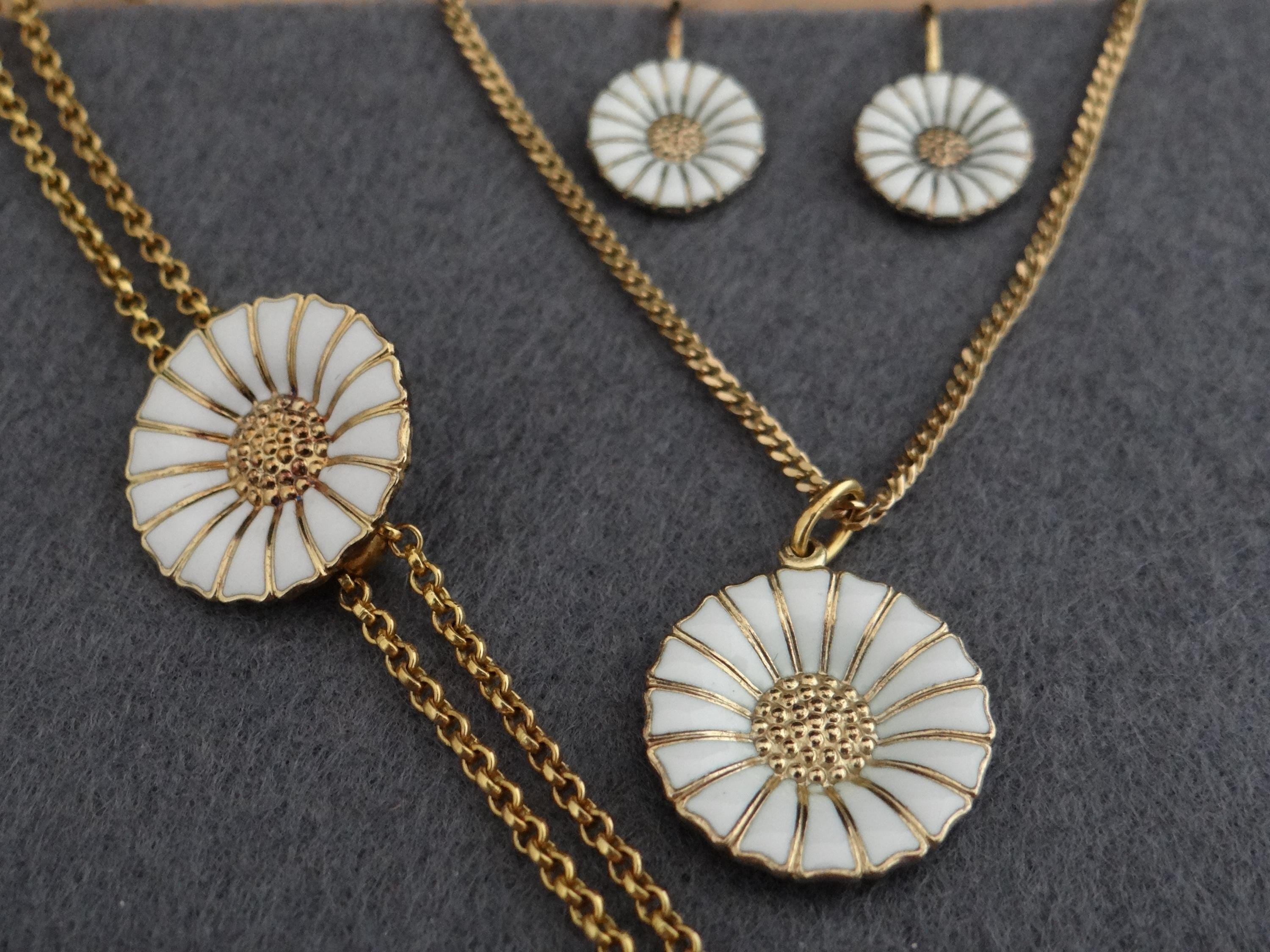 ジョージジェンセン★デイジー★ピアス★パープル ジョージジェンセン☆デイジー☆ピアス☆パープル