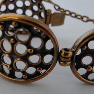 vintage JORMA LAINE BRONZE bracelet Finland