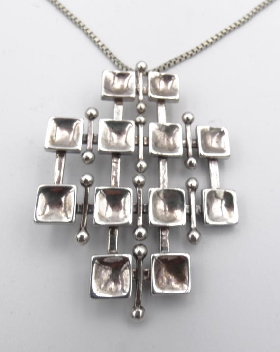 Vintage Marianne Berg for Uni David Andersen Sterling Silver 925S