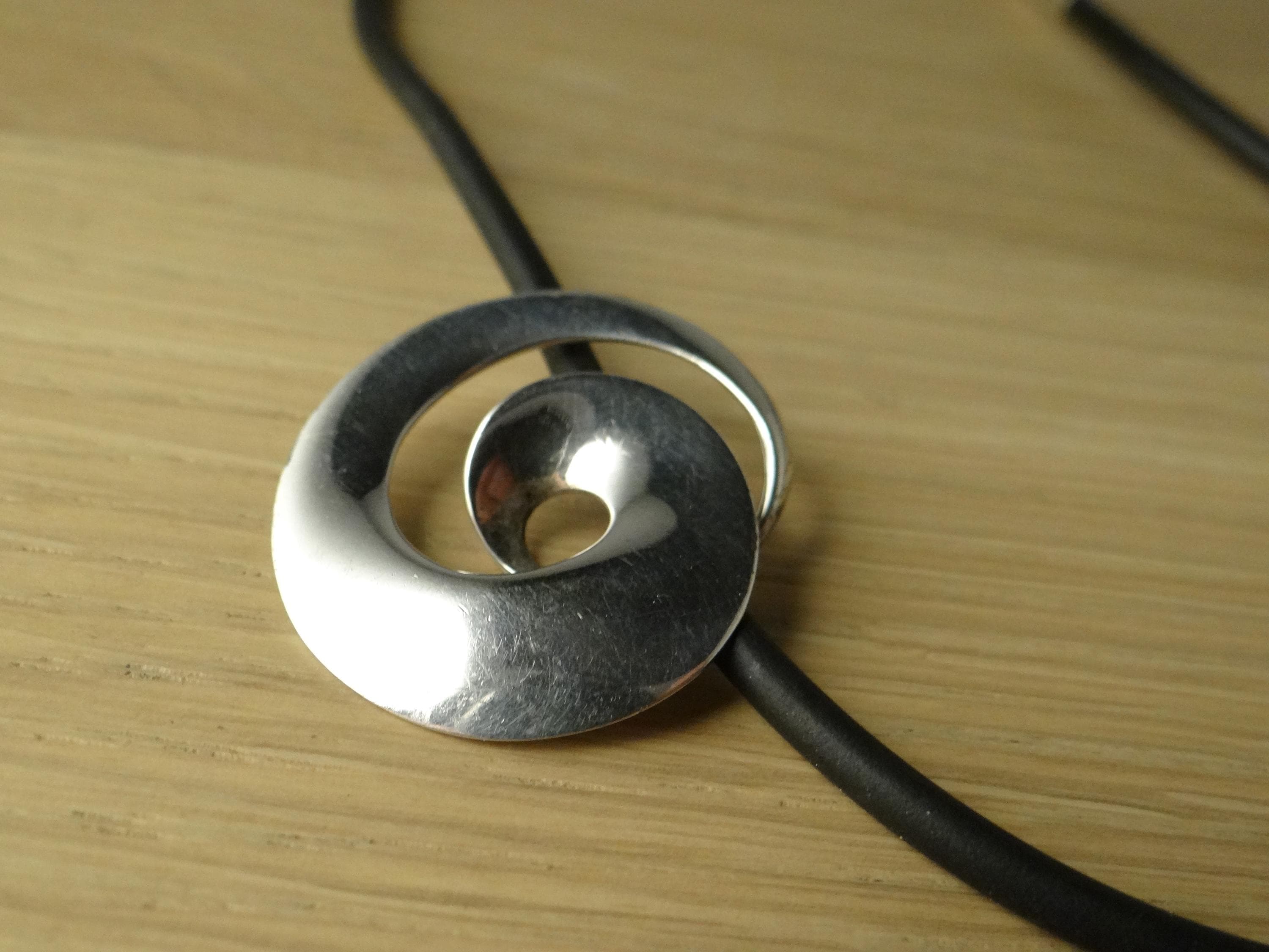 Mobius V. TORUN for Georg Jensen Sterling Silver 925s Pendant and