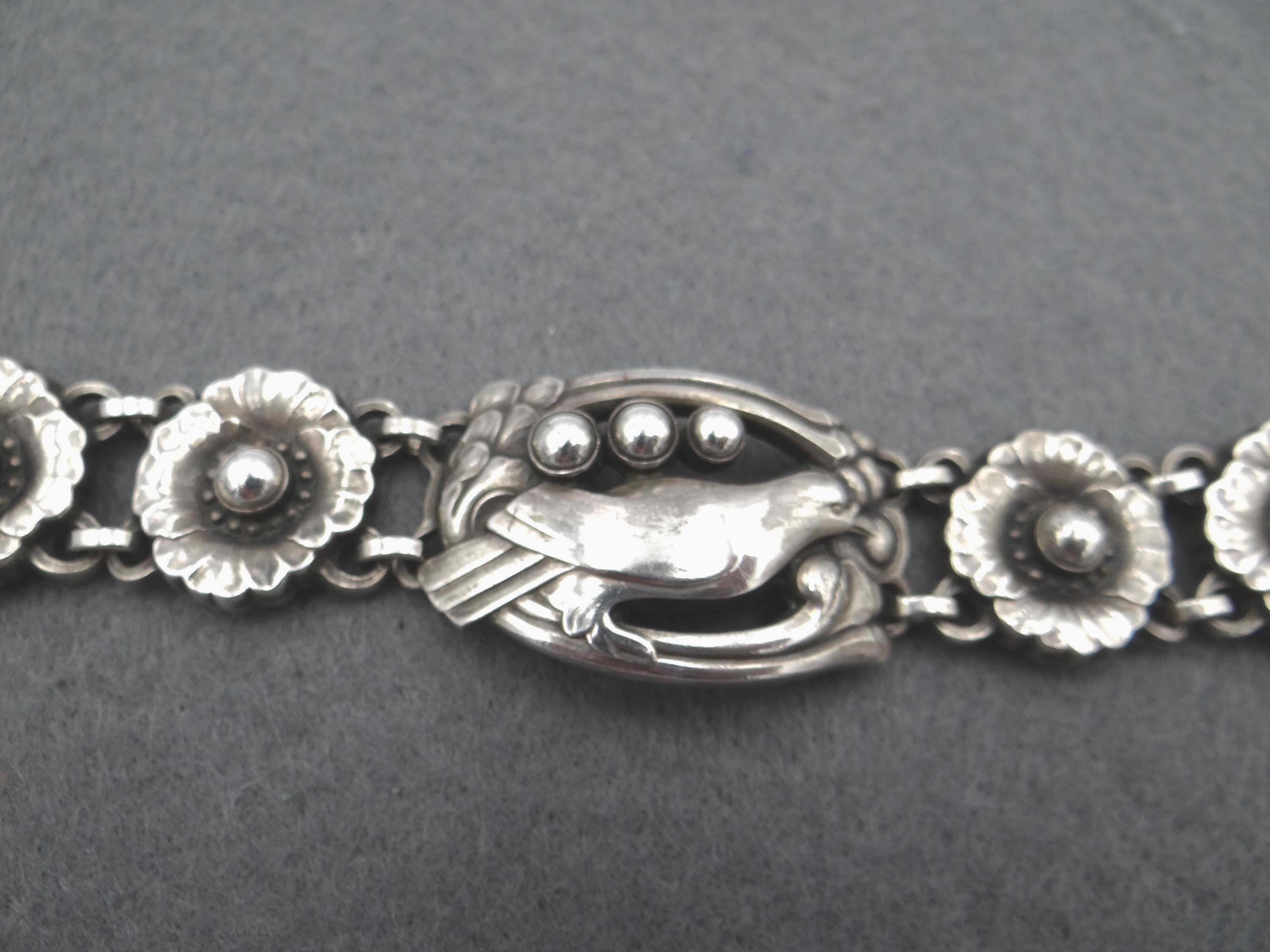 Vintage Georg Jensen #23 (mark 1945 -) Sterling Silver 925S