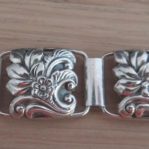 vintage 1953 G. KAPLAN sterling silver 925s bracelet Sweden
