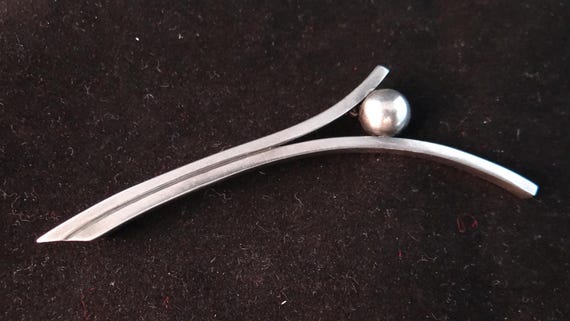 Vintage HANS HANSEN Sterling Silver 925S Brooch DENMARK - Etsy Canada