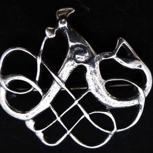 Vintage David Andersen Sterling Silver 925S Brooch Norway - Etsy