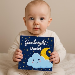 Personalisiertes Baby-Namensbuch, Geschenk für neue Mutter-Baby-Enkelkinder, Babypartygeschenk 1