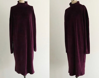 lands end velvet dress