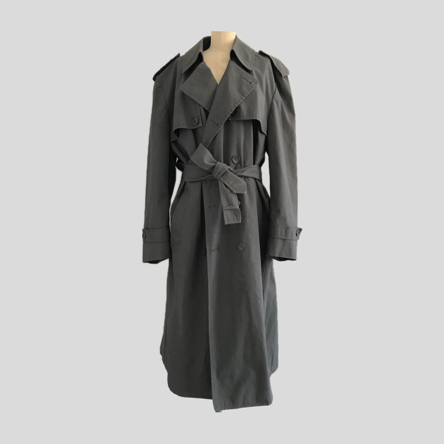 交渉アリ❗️ ロンドンフォグ トレンチコート フード付 ヴィンテージ ブラック Vintage london fog trench coats - Etsy 日本