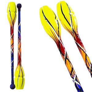 RG rhythmic gymnastics Clubs &quot;Carnaval&quot; matching your leotard design