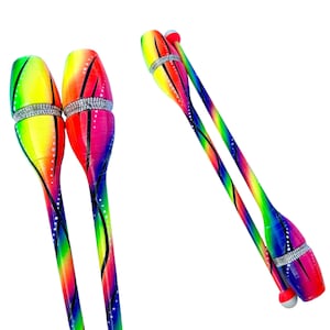 RG rhythmic gymnastics Clubs &quot;Lollipop&quot; matching your leotard design